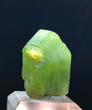 24 Gram Natural Lush Green Color Peridot Crystal For Sale From Supat Pakistan picture