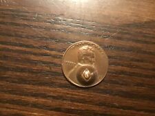 Vintage 1954 Lincoln Wheat Penny 3D Stamped Masonic FreeMasons Coin picture