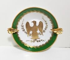 Giraud Limoges Napoleonic French Imperial Eagle Ashtray Hand Painted In France  picture