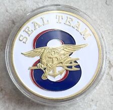 US Navy Seal Team 8 Challenge Coin picture
