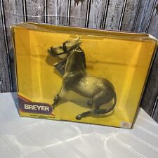 Vintage Breyer Model Horse Balking Mule Molly Gray Appaloosa New Box #753 1999 picture