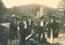 c1910 RPPC Little Round Top Gettysburg PA GAR Veteran NY Monument Chamberlain US picture