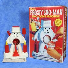 1970s Frosty Snowman SNO-CONE MACHINE in Box by Hasbro NICE picture