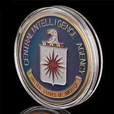 Military Gold Coin United State CIA Metal Great Seal Agency Central Intelligence picture