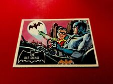 1966 Topps Batman Black Bat Card # 3 THE BAT SIGNAL  - NEAR MINT/MINT picture