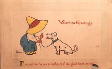 1913 Valentines Day Greetings Postcard 