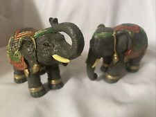 Decorative Elephant Figurines set of Two picture