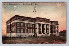 Oklahoma City OK-Oklahoma Epworth University, Antique, Vintage c1910 Postcard picture