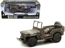 Jeep Willys U.S.A. Army Green 1/32 Diecast Model Car by New Ray picture