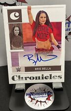 WWE Panini Chronicles BRIE BELLA Autograph CS-BBL picture