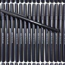 Misprint Pens 50 pcs Ball Point Ink Wholesale Lot Bic Round Stic Style Black Cap picture