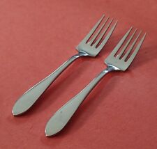 2 Towle BOSTON ANTIQUE 18-8 Stainless SALAD FORKS 6 3/8