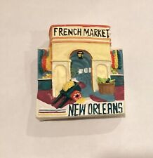 New Orleans French Market Resin Fridge Magnet DW1 picture