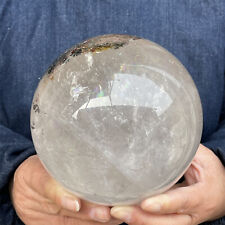 7.67LB Natural clear quartz sphere quartz crystal ball reiki healing picture