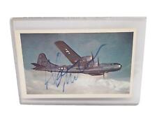 Boeing B-29 Superfortress Informational #28 Autographed Card picture
