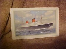 1964 R. M S. QUEEN ELIZABETH SHIP ABSTRACT OF THE LOG SOUTHAMPTON TO NEW YORK * picture