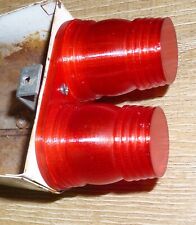 Red lens for vintage 1959-60 Flightliner Deluxe bicycle rack tail light picture
