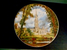 VINTAGE WESTMINSTER AUSTRALIAN PORCALIAN HOT PAD SALISBURY CATHEDRAL CHURCH picture