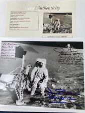 APOLLO 12 signed 8x10 photo by ALAN BEAN, ED GIBSON & JERRY CARR  JSA #XX91681 picture