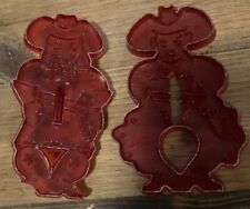 Vintage Loma / HRM plastic Cookie Cutters - Cowboy Ranch Rodeo Western Horse picture