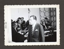 July 1962 ED SULLIVAN Candid PHOTO Walking Out of Meeting picture