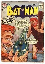 * BATMAN #115 (1958) Caveman Bats Silver Age Classic Fair/Good 1.5 * picture