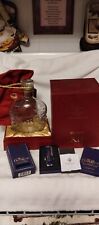 Crown Royal XR Red & Gold Display Case/Bag with Empty Bottle w/2 other items  picture