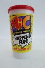 Vintage Hi-C Drink Souvenir Promo Plastic Drinking Cup w/ Lid 5