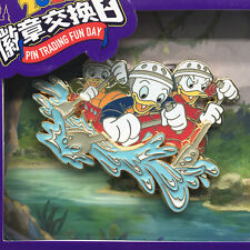 Disney Pin Shanghai SHDL 2022 Pin Trading Fun Day Donald Nephews Only LE 500 picture