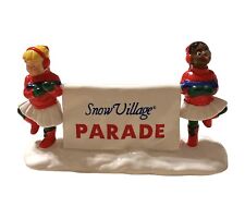 Dept 56 Come Join The Parade Figurine #54119 Snow Village With Box picture