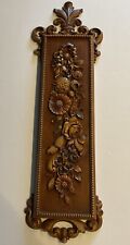 Vintage 1971 Dart Ind Wall Hanging Floral 1971 Decor #7221 EUC Kitschy Cool picture