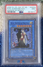 Yugioh PSA 9 Graded Ruin, Queen of Oblivion SOI-EN034 1st Edition Super Rare picture
