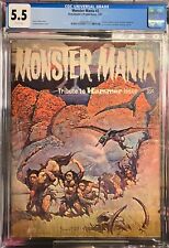FRAZETTA Monster Mania #2 (1967) CGC 5.5 OWP - Tribute to Hamer films -  picture