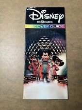 Disney Discover Guide Walt Disney World - Space Mickey Mouse Epcot Vintage 1986  picture