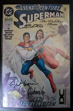 Superman The Wedding Album #1 1996 Signed 512/1500 Sealed COA 3 Autographs picture