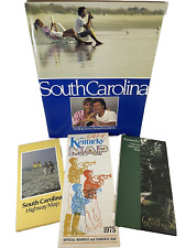 Official Highway maps Kentucky South Carolina Lot of 4 Vintage maps 1975 picture