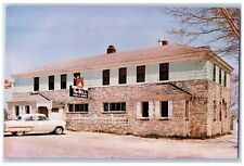 Sturgeon Bay Wisconsin WI Postcard The Mill Dine & Dance Restaurant Cars Vintage picture
