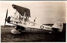 RPPC Vickers Vincent K4105 Bristol Pegasus Engine Royal Air Force Postcard JB19 picture