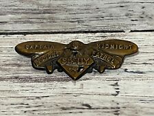 Vintage Captain Midnight Flight Patrol Skelly Oil Badge Pin Propeller picture