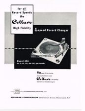 1956 Collaro Model 456 4-speed Hi-Fi Record Changer Turntable Vintage Ad  picture