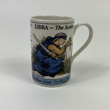 Dunoon Fine Stoneware Zodiac Libra Mug Made in Scotland Tea Coffee Cup picture