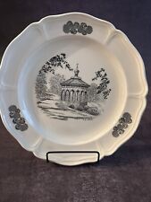 1983 CAROLINE WILLIAMS Gazebo In Eden Park Wedgwood Plate England Collector picture