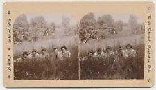 OHIO SV - Cambridge - Picnic Group - WA Whitcraft 1890s picture