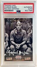 2012 Panini Americana Charles McGee Tuskegee Airmen Signed Auto Card 101 PSA/DNA picture
