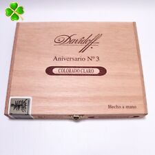 Davidoff Aniversario No. 3 Colorado Empty Wood Cigar Box 8.5