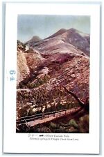 c1905 Silver Cascade Falls Colorado Springs & Cripple Creek Colorado CO Postcard picture