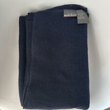 Vintage Woolrich Wool Throw Blanket 56x40 Navy Blue picture