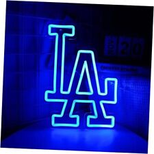 Los Angeles Dodgers Neon Sign for Garage or Man Cave Decor,Gifts for Men LA picture