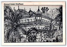 1905 Grand Hotel Oloffson Darling Theater People Literary Set Haiti Postcard picture