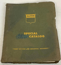 Vintage Origianl 1951 Oliver Special Parts Catalog Industrial and Farm Machinery picture